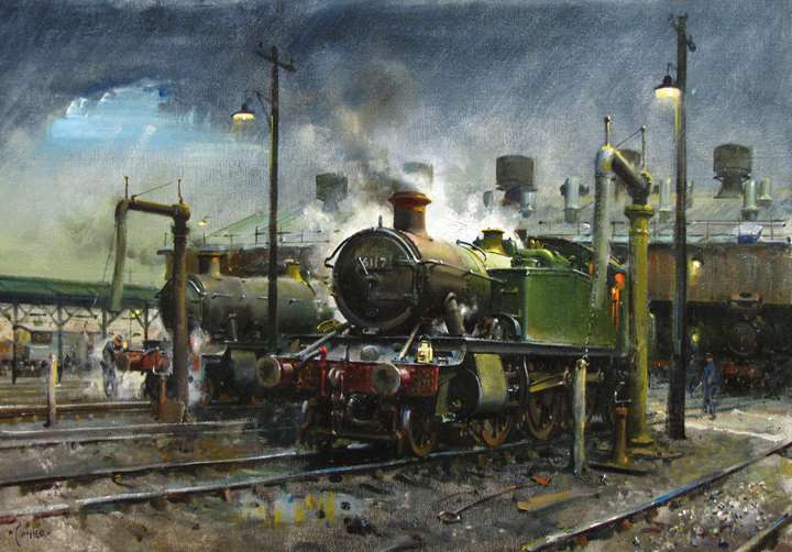 Storm over Southall Shed